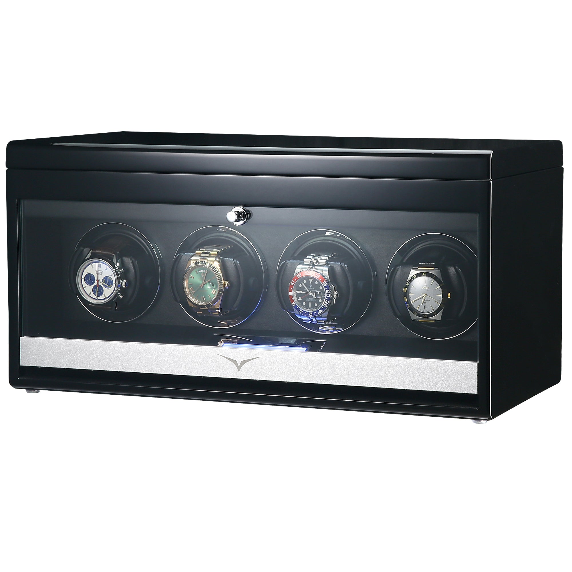Seconds - Vancouver Watch Winder for 4 Black
