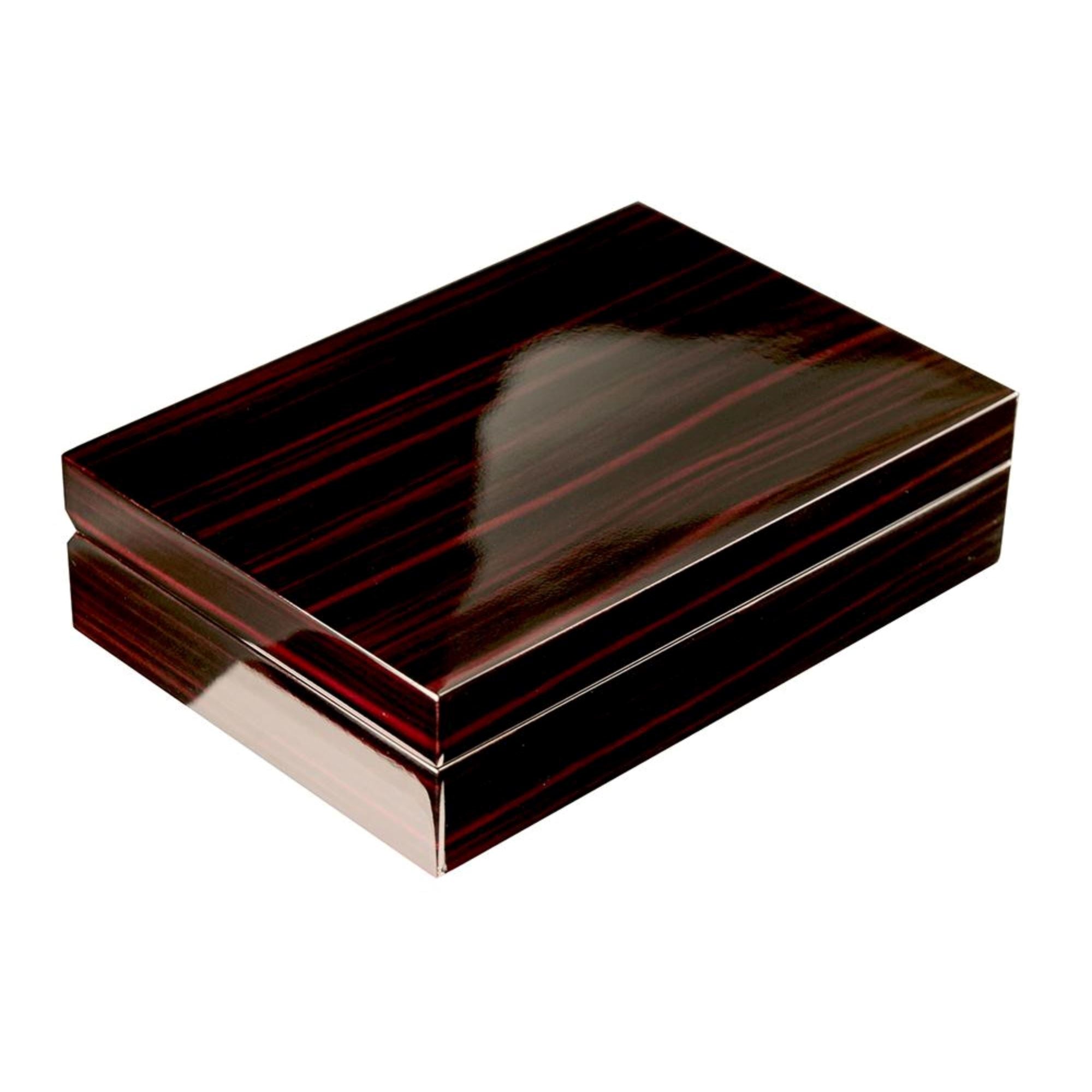 16 Pairs Storage Box for Cufflinks Ebony Storage Boxes Clinks 