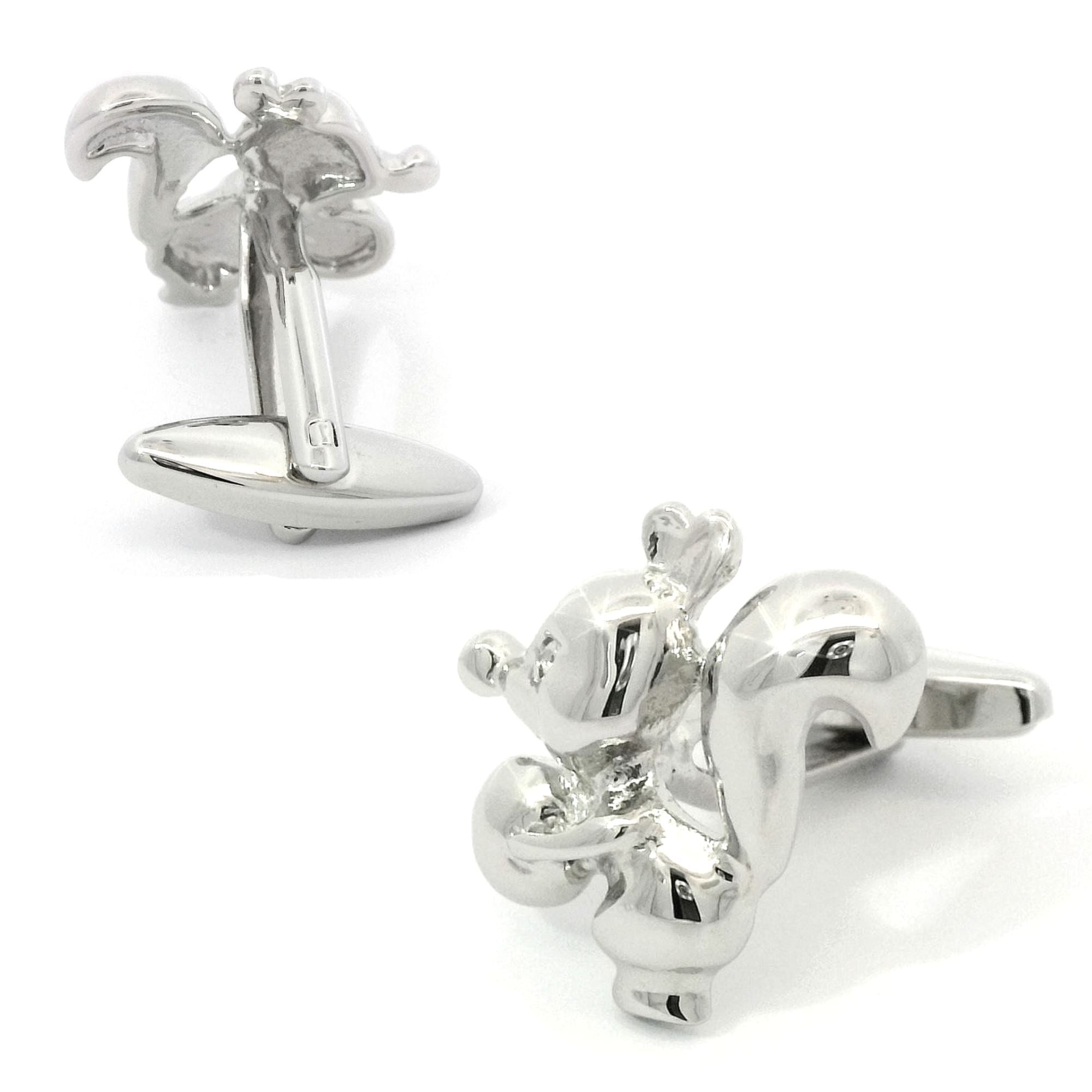 Cartoon Squirrel and Acorn Cufflinks Novelty Cufflinks Clinks Australia 