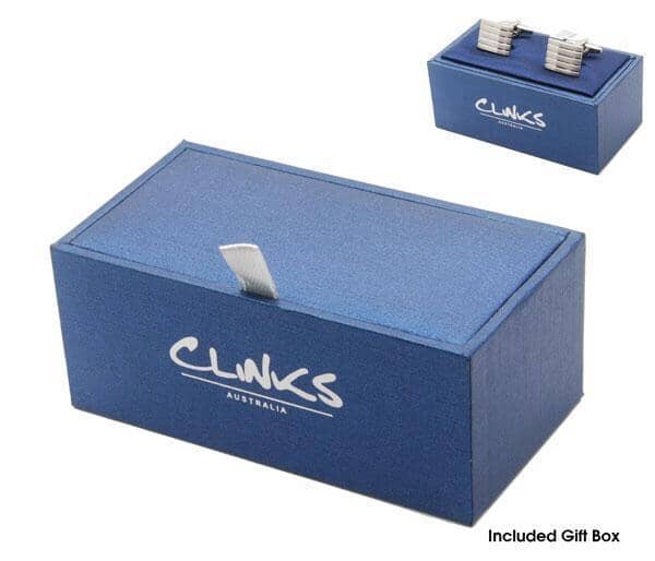 Skyline Blue Cufflinks Classic & Modern Cufflinks Clinks Australia 